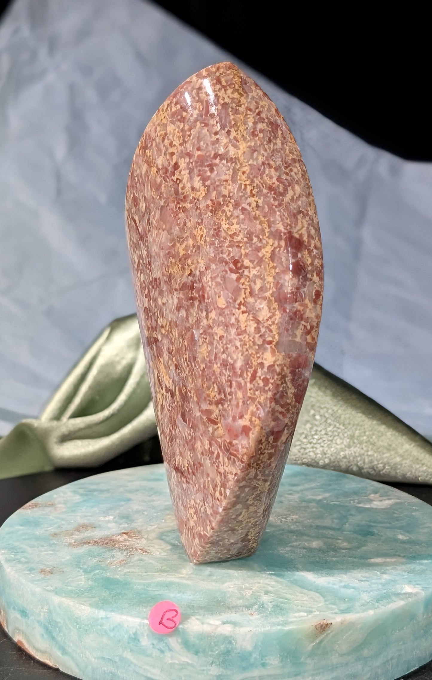 Strawberry Jasper Flame