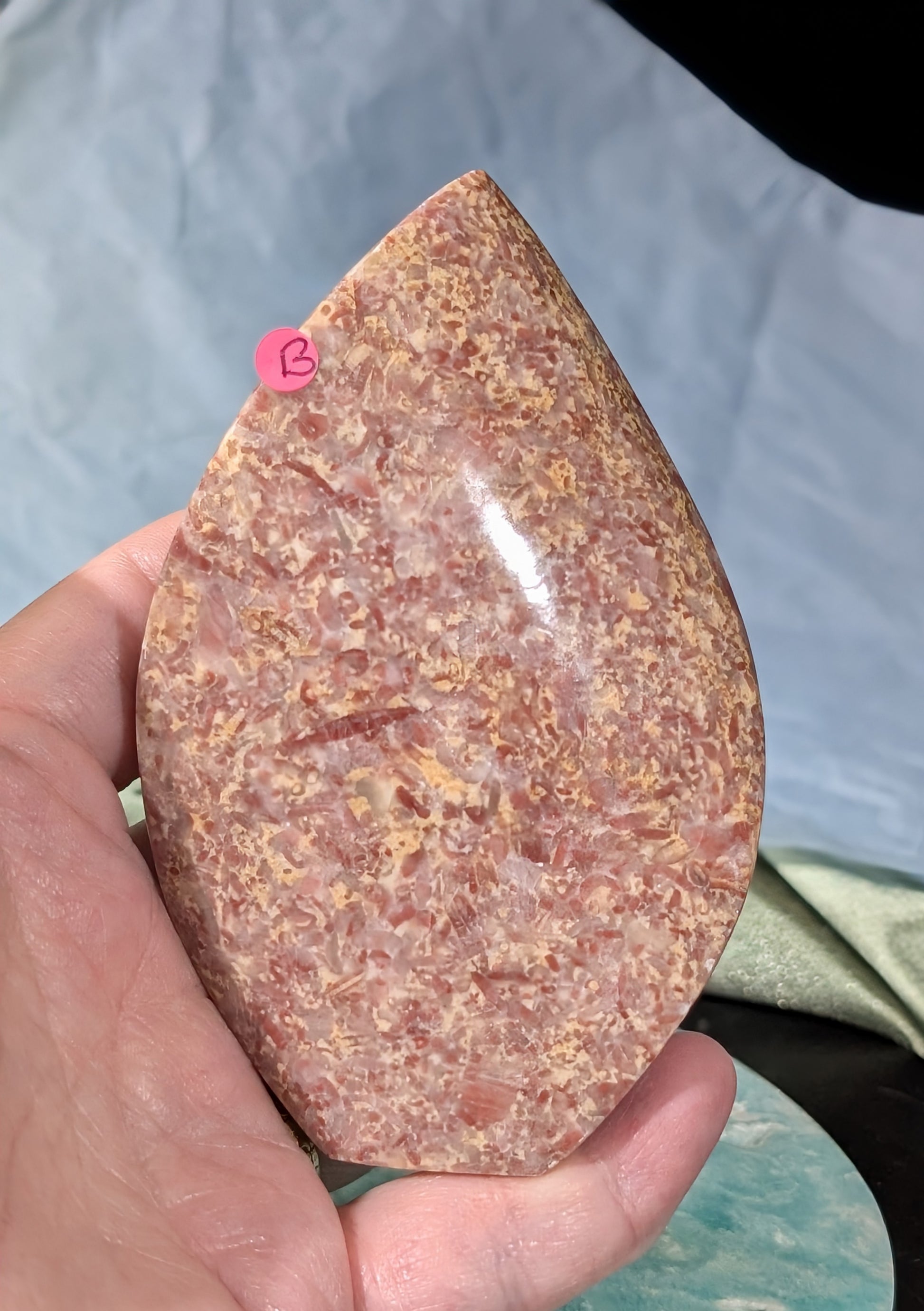 Strawberry Jasper Flame