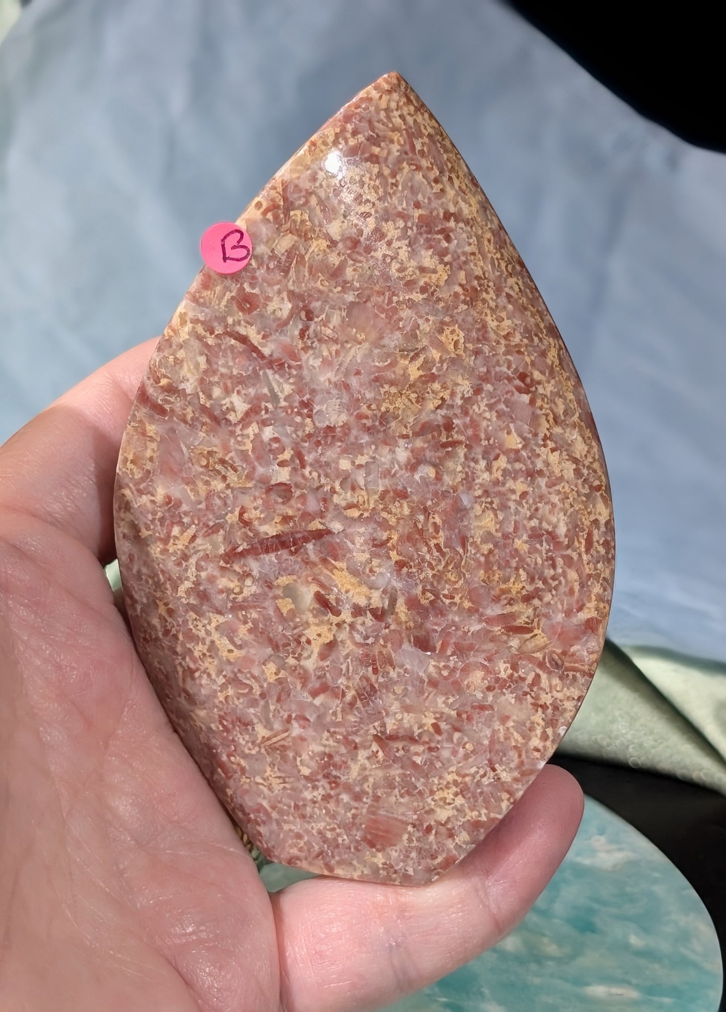 Strawberry Jasper Flame