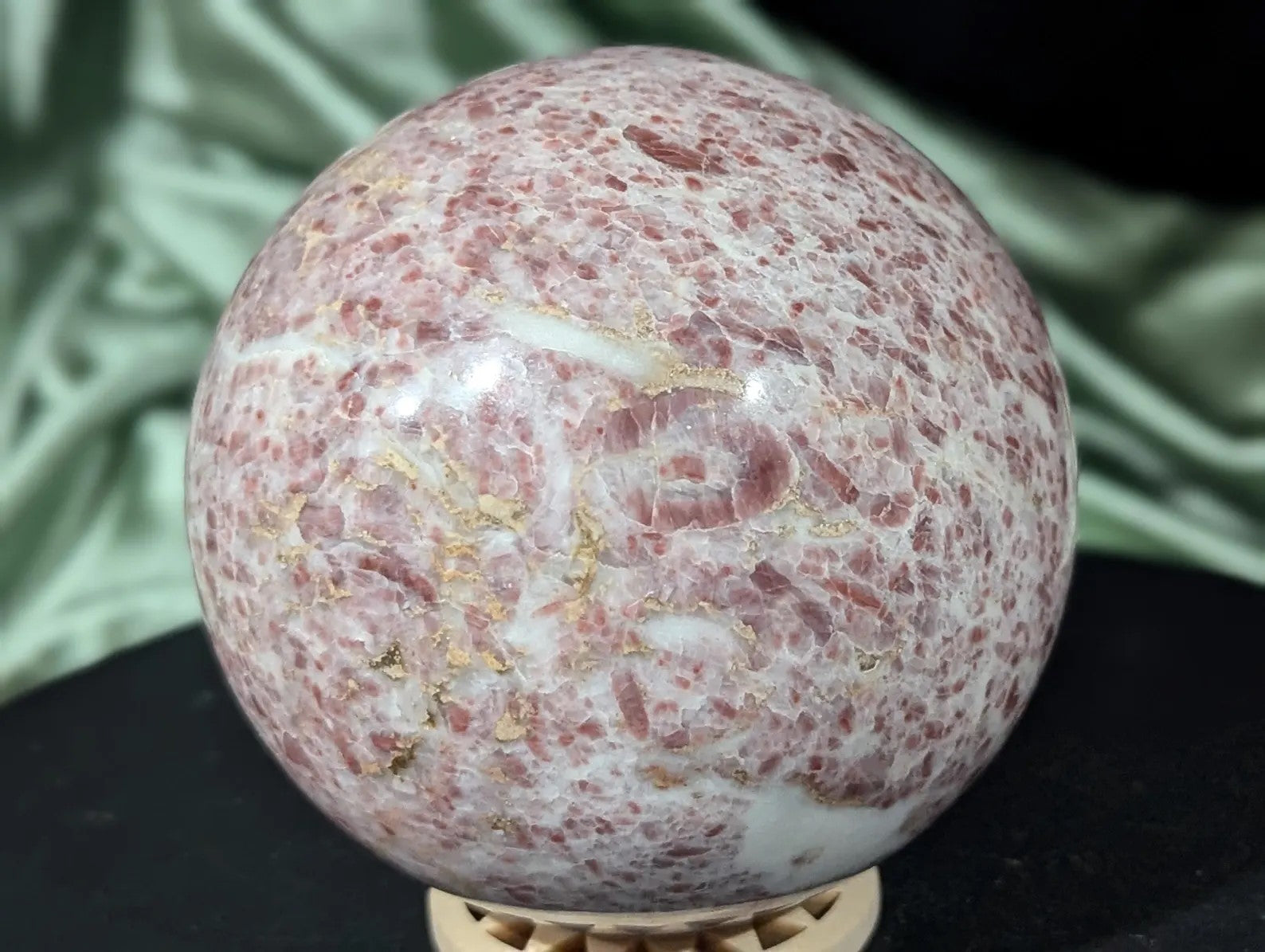 Strawberry Jasper Sphere