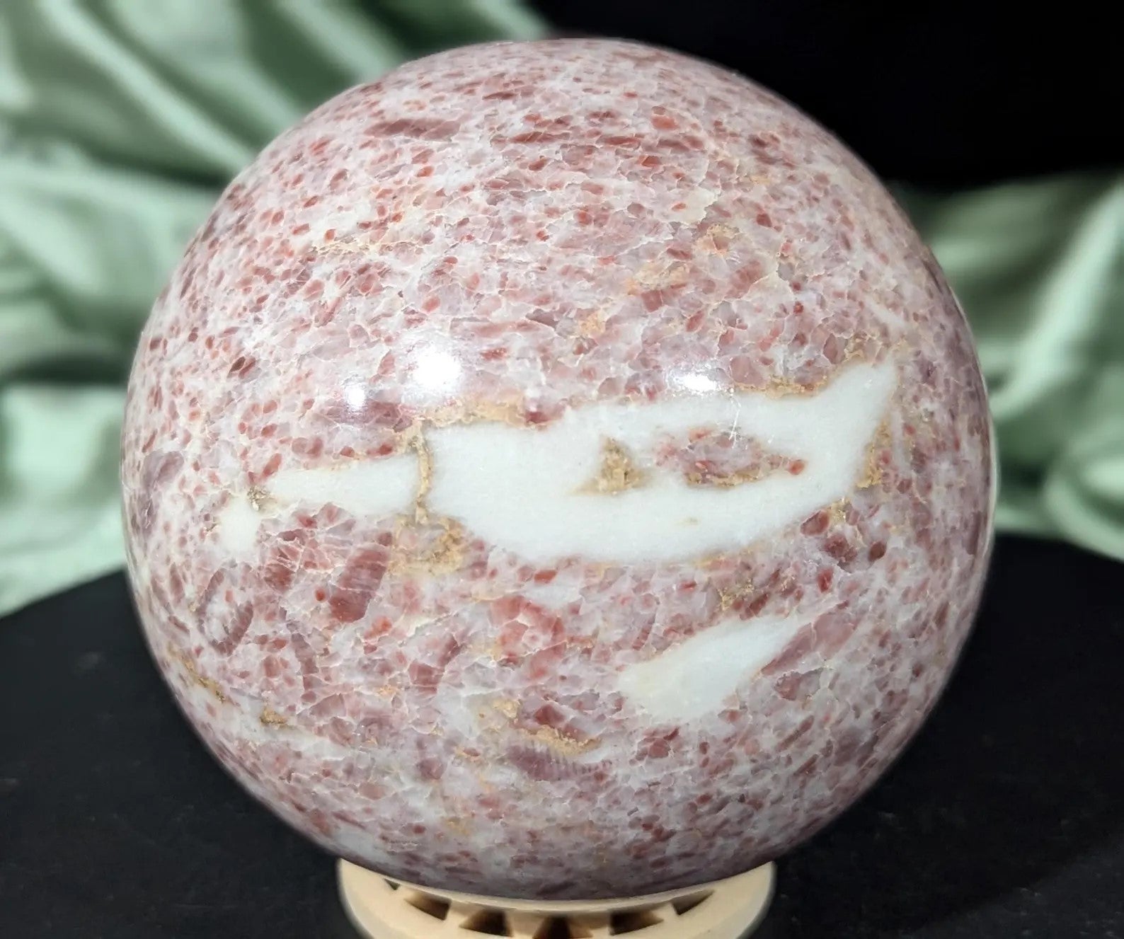 Strawberry Jasper Sphere