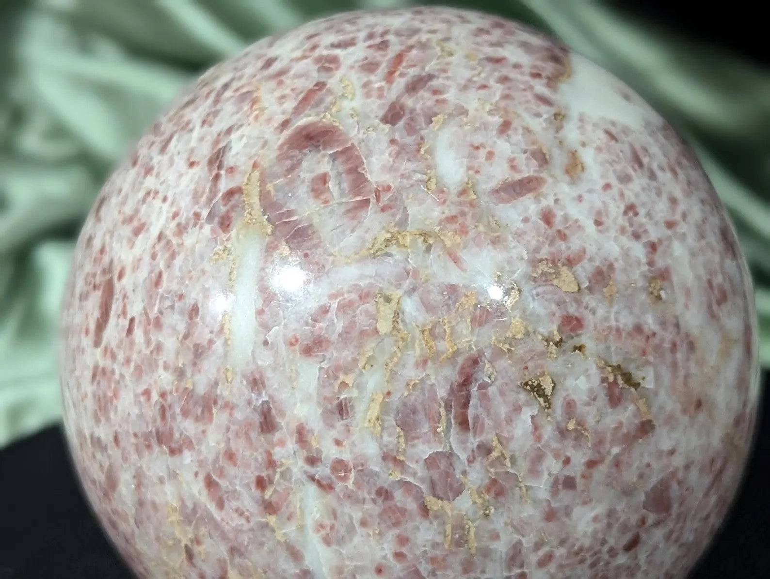 Strawberry Jasper Sphere