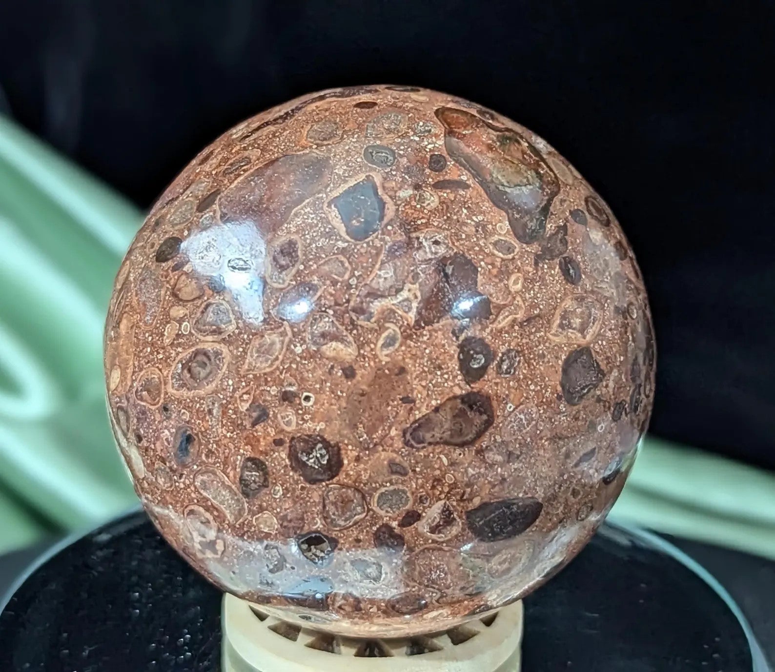 Strawberry Jasper Sphere