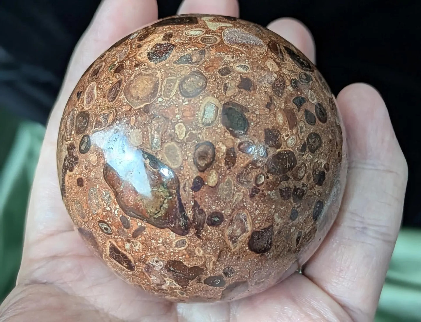 Strawberry Jasper Sphere