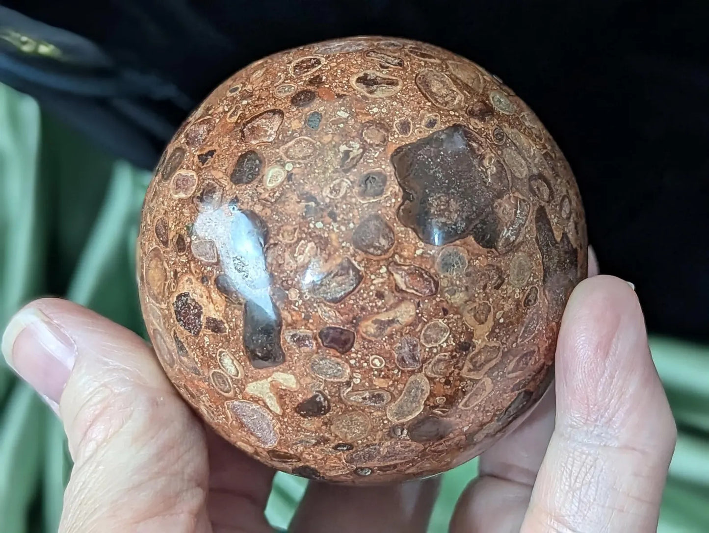 Strawberry Jasper Sphere