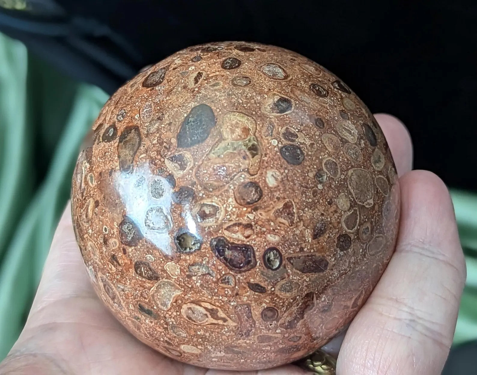 Strawberry Jasper Sphere