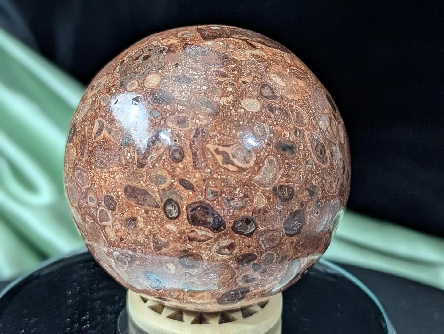 Strawberry Jasper Sphere