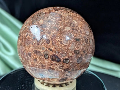 Strawberry Jasper Sphere