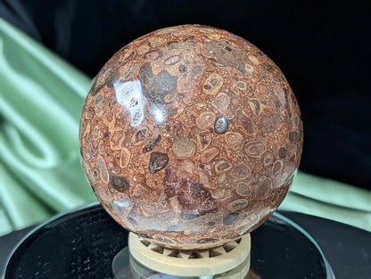 Strawberry Jasper Sphere