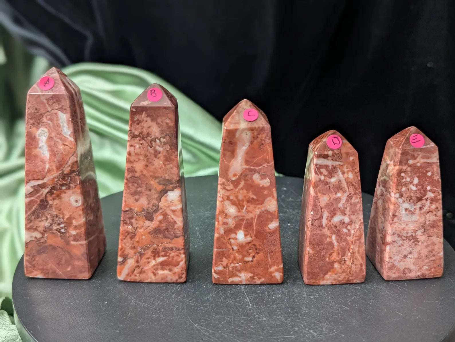 Strawberry Jasper Towers
