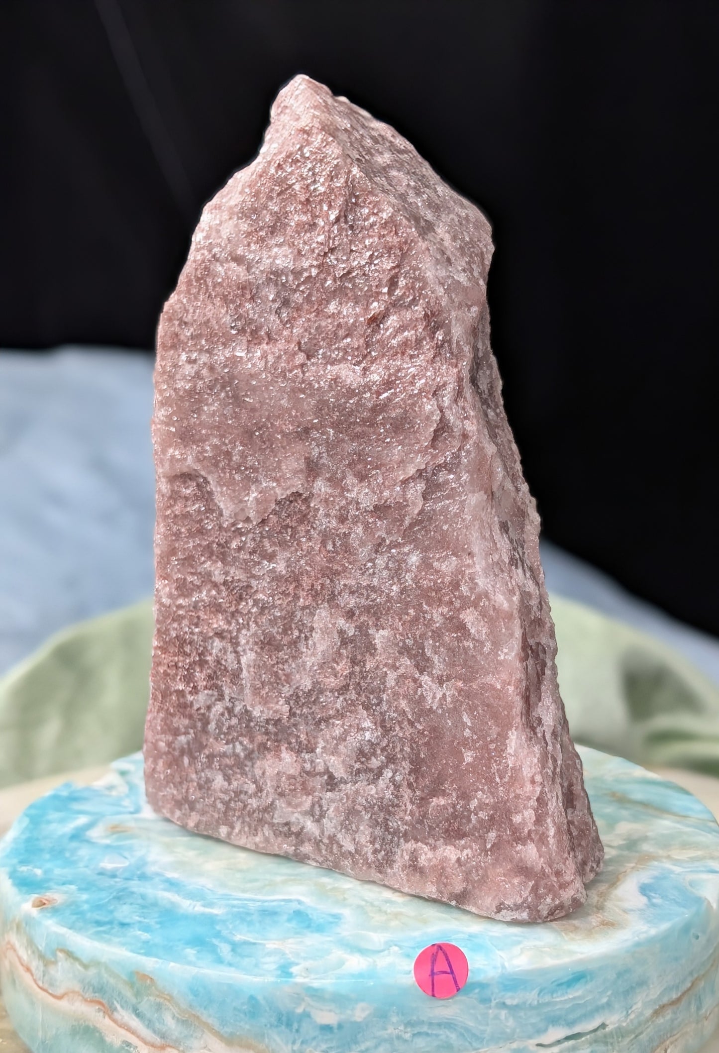 Strawberry Quartz Cut Base Freeform