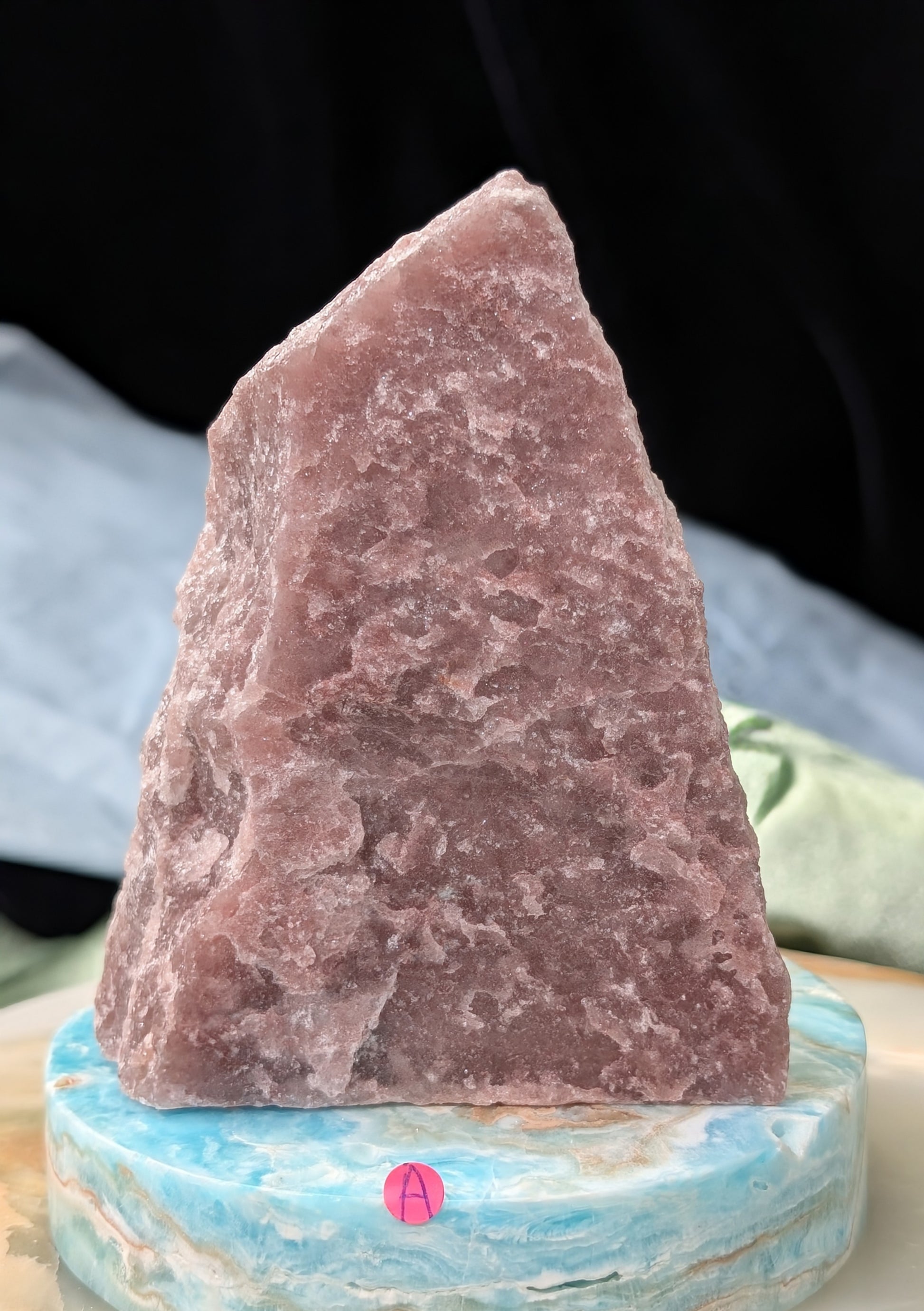 Strawberry Quartz Cut Base Freeform