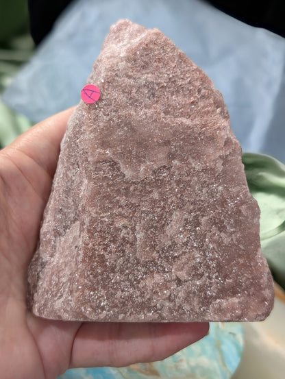 Strawberry Quartz Cut Base Freeform