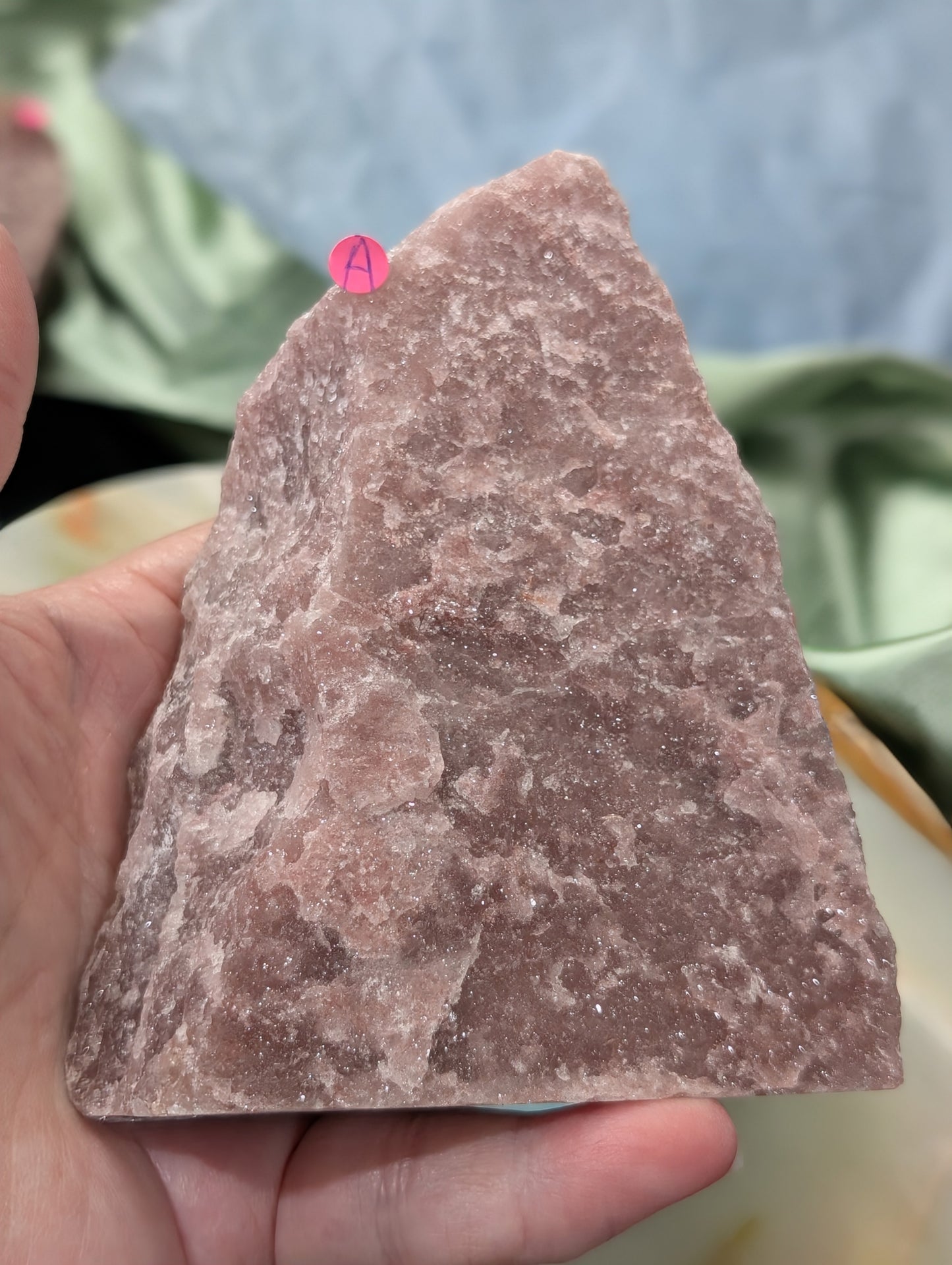 Strawberry Quartz Cut Base Freeform