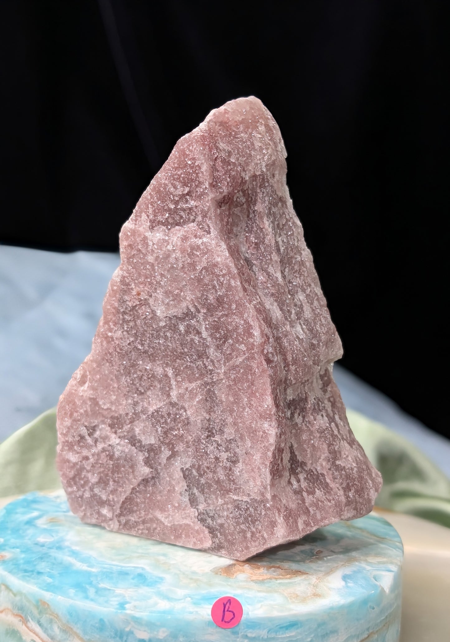 Strawberry Quartz Cut Base Freeform