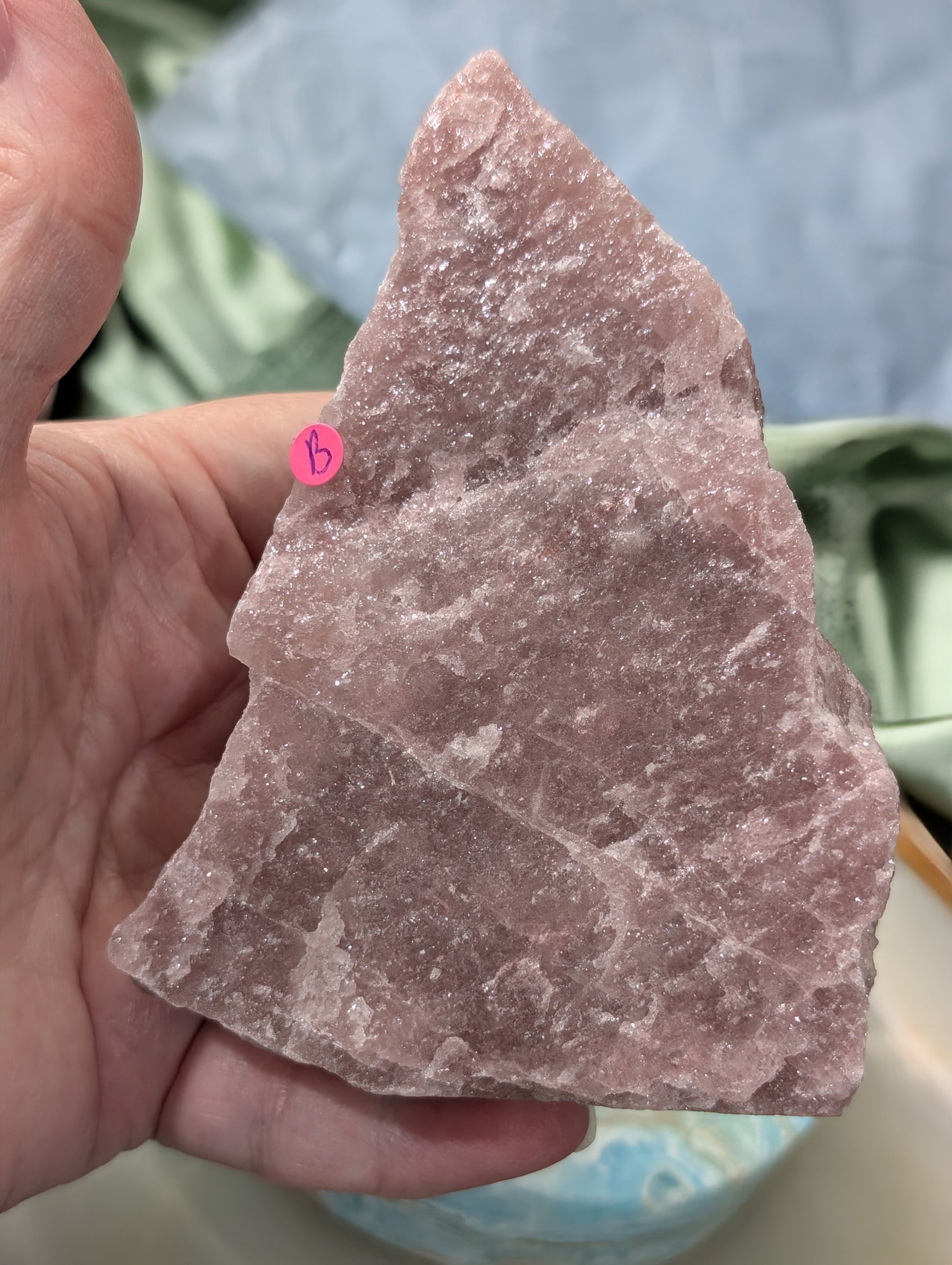 Strawberry Quartz Cut Base Freeform