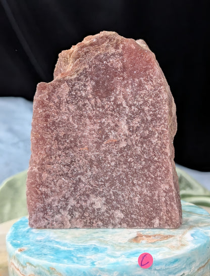 Strawberry Quartz Cut Base Freeform
