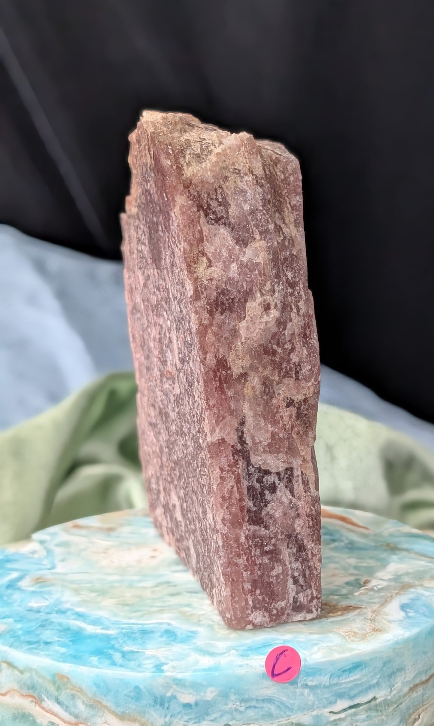 Strawberry Quartz Cut Base Freeform