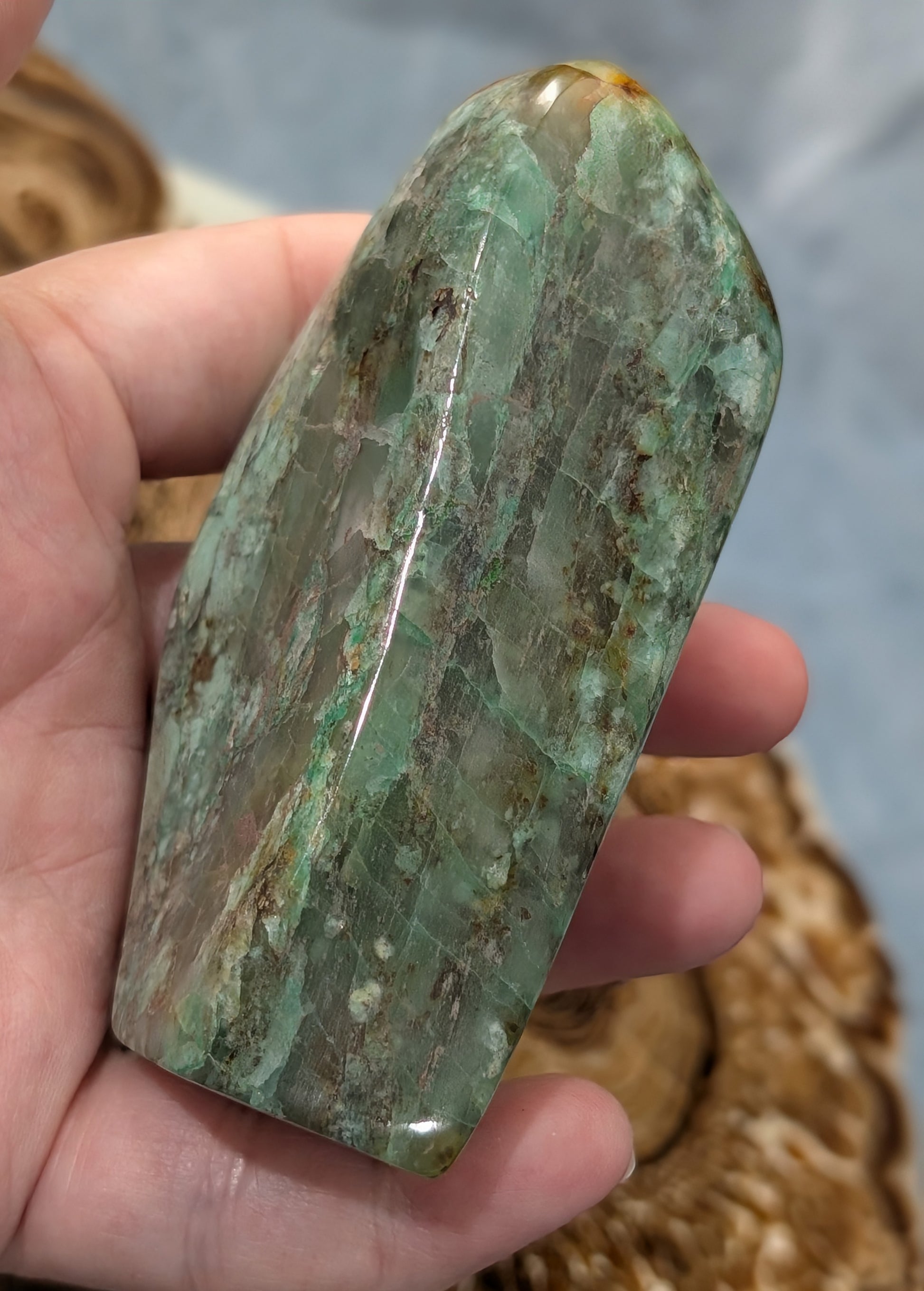 Turquoise in Quartz Freeform