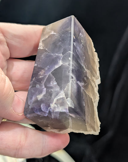 UV Reactive Calcite and Cubic Fluorite Tower