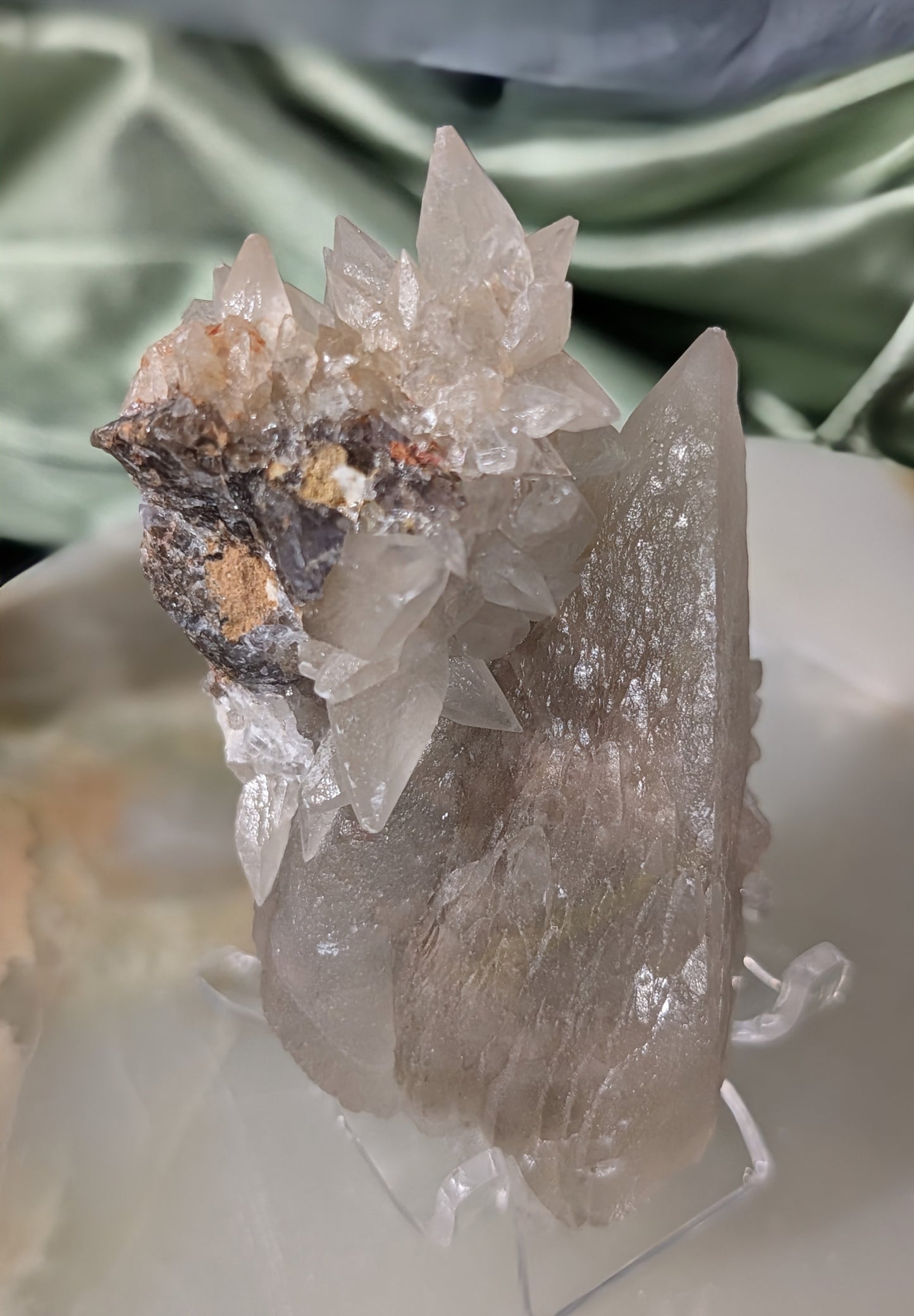 UV Reactive Dragon Tooth Calcite Specimen