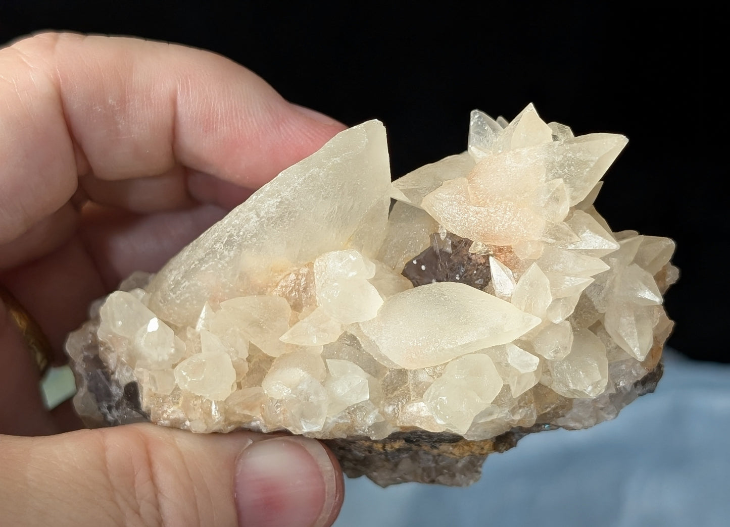 UV Reactive Dragon Tooth Calcite Specimen