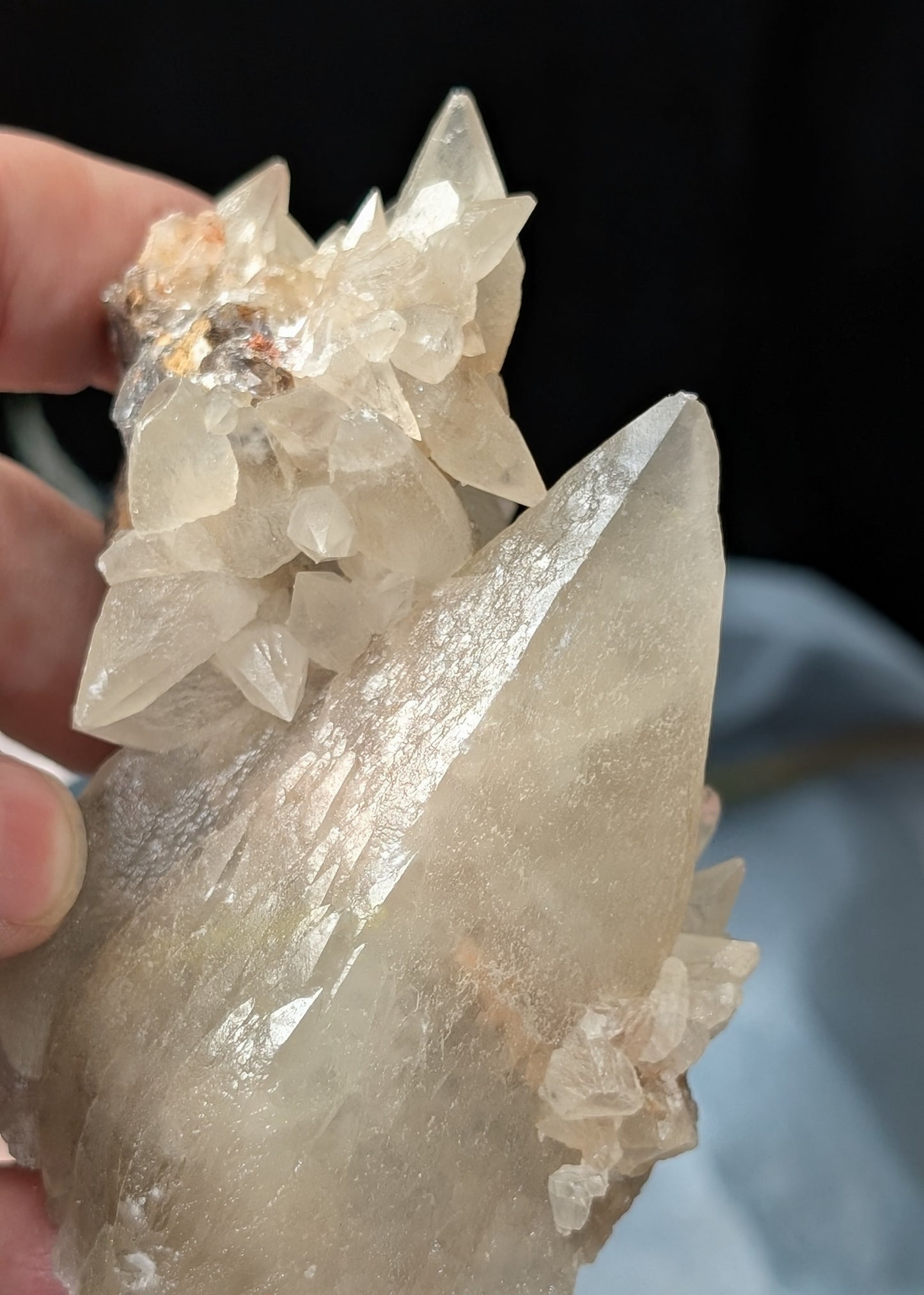 UV Reactive Dragon Tooth Calcite Specimen