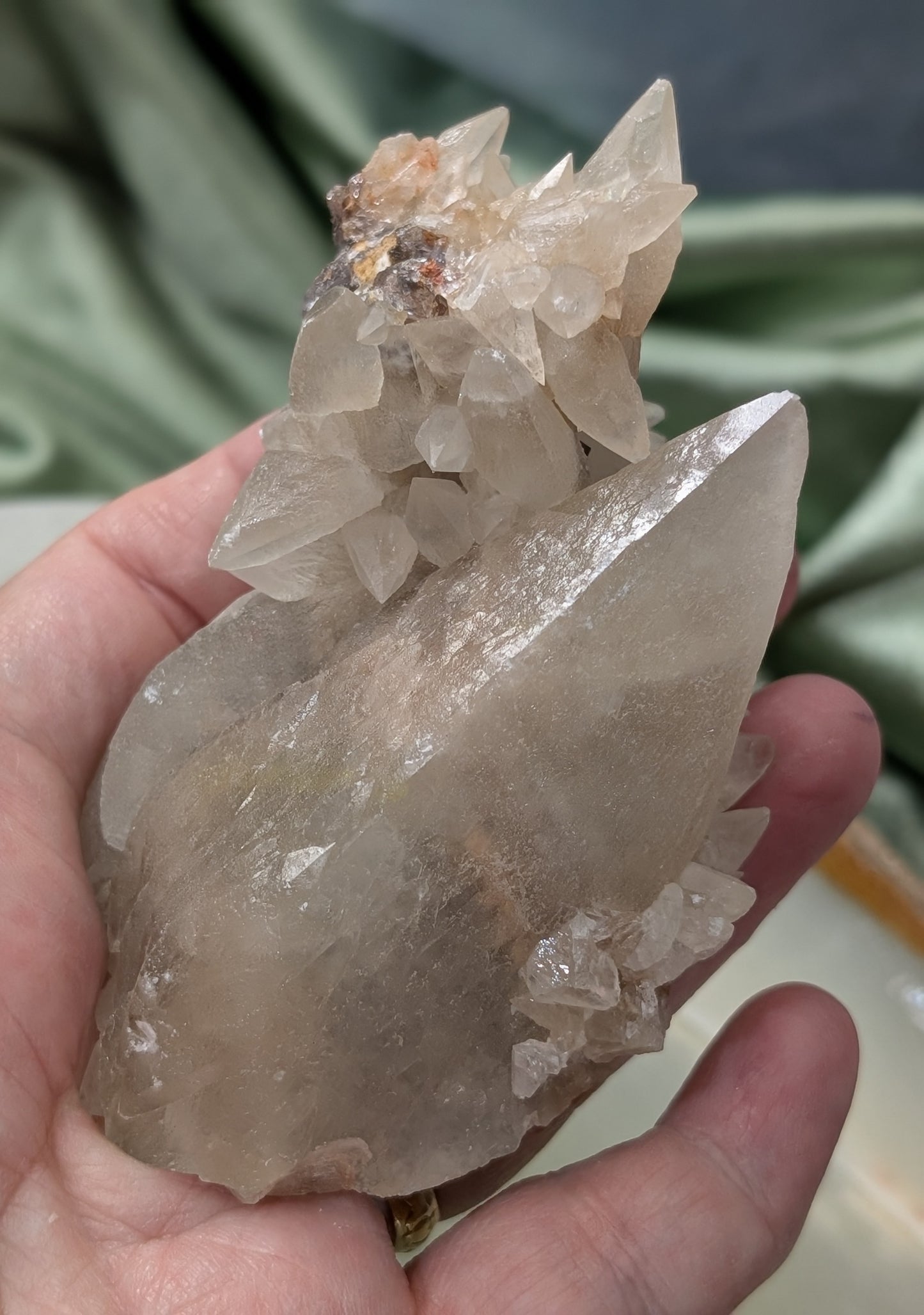 UV Reactive Dragon Tooth Calcite Specimen