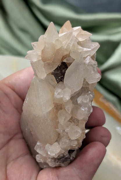 UV Reactive Dragon Tooth Calcite Specimen