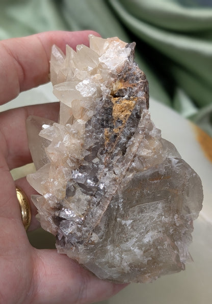 UV Reactive Dragon Tooth Calcite Specimen
