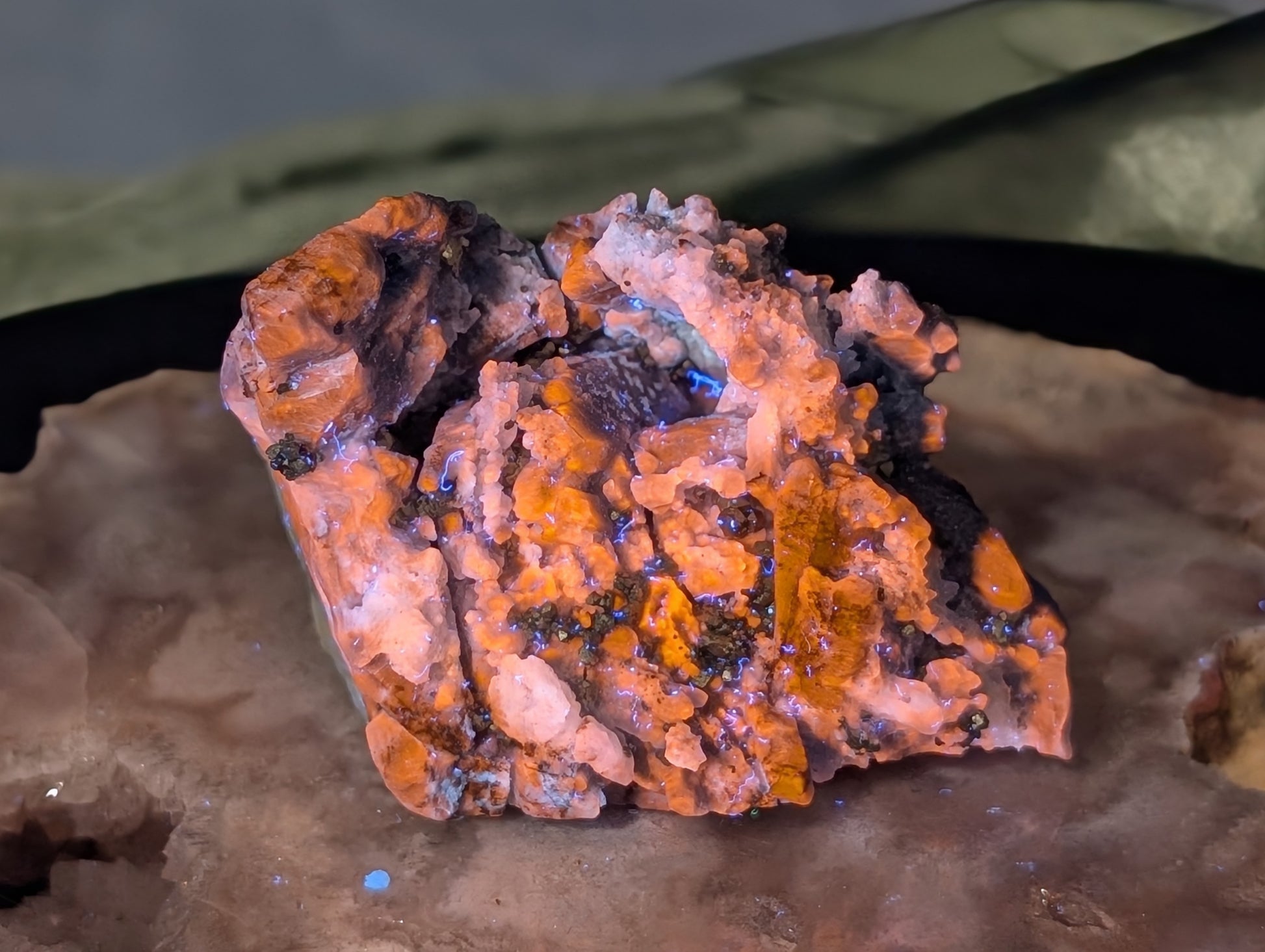 UV Reactive Lazurite and Afghanite Specimen