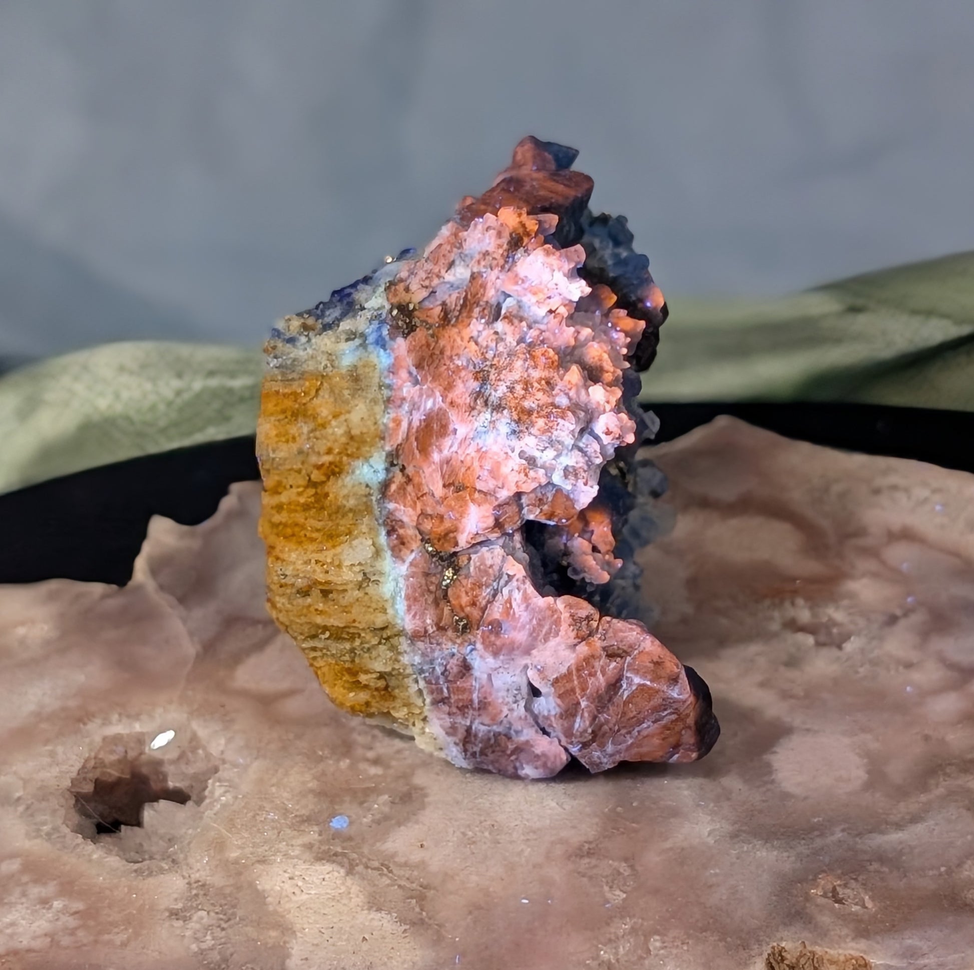 UV Reactive Lazurite and Afghanite Specimen