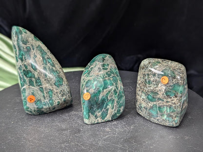 Polished Verdite Freeforms