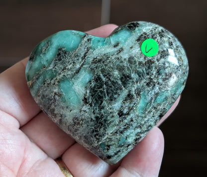 Verdite Heart