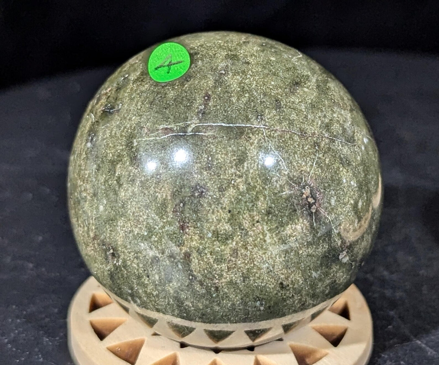 Vesuvianite Sphere 1A1