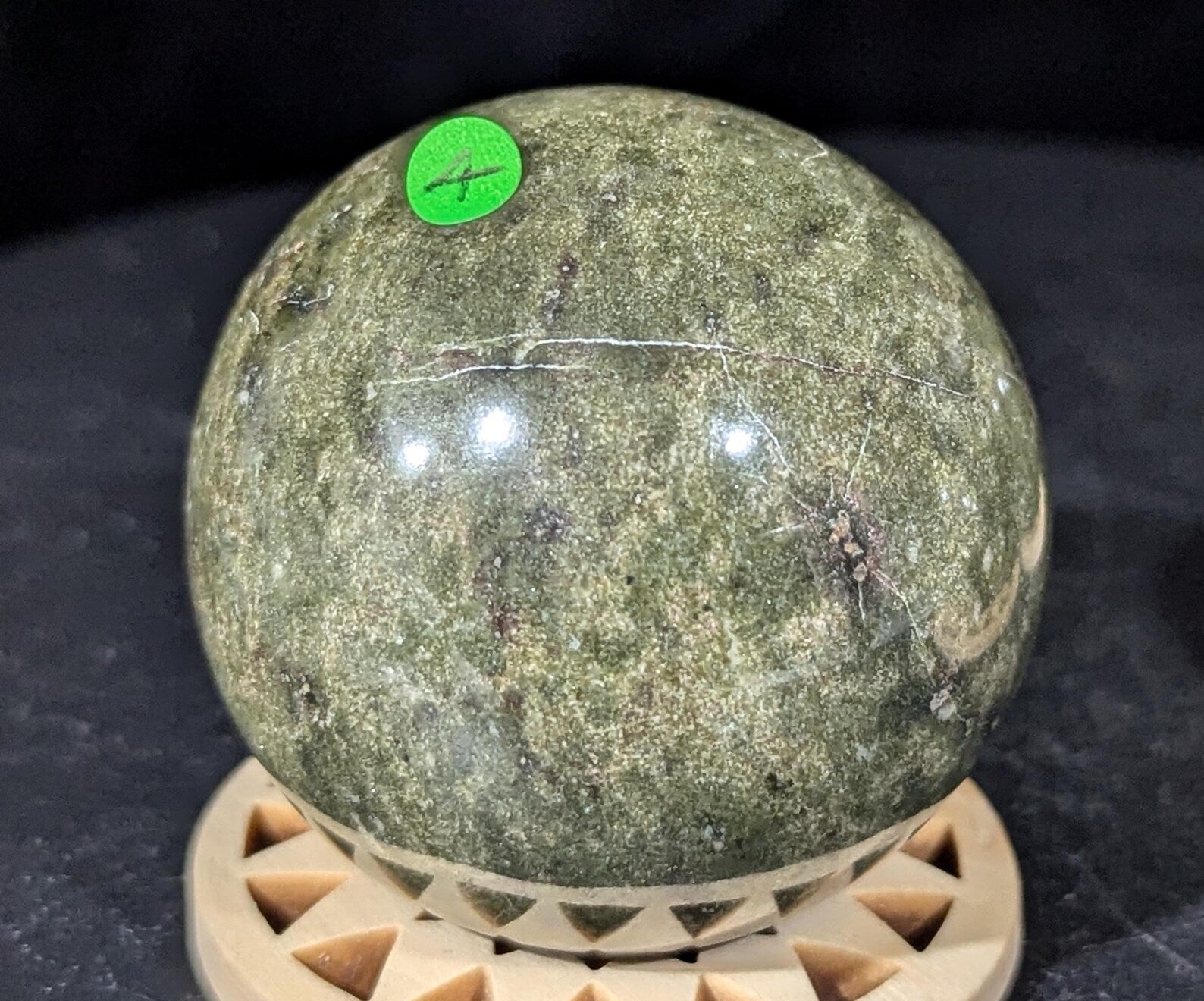 Vesuvianite Sphere 1A1