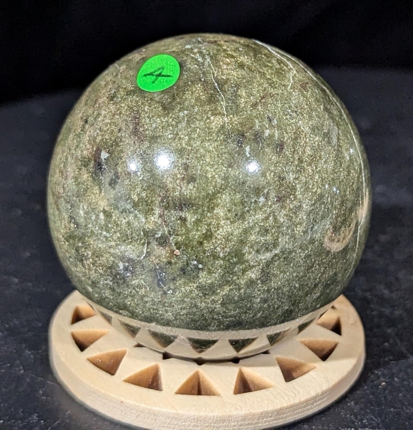 Vesuvianite Sphere 1A2