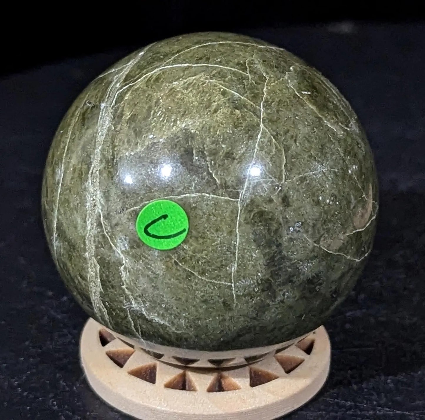 Vesuvianite Sphere 1C2