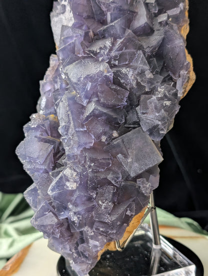 XL High Quality Cubic Purple Fluorite Specimen