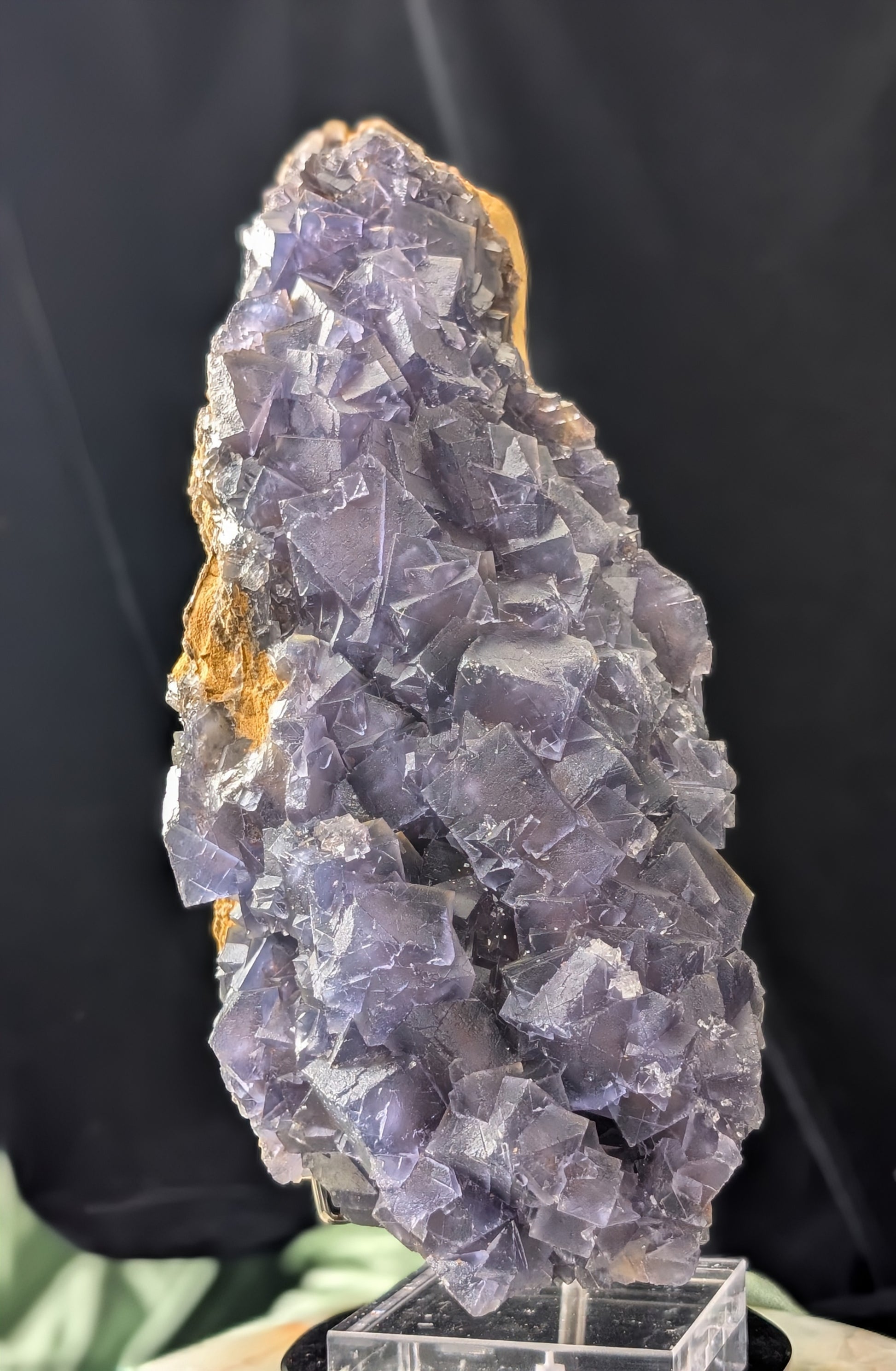 XL High Quality Cubic Purple Fluorite Specimen