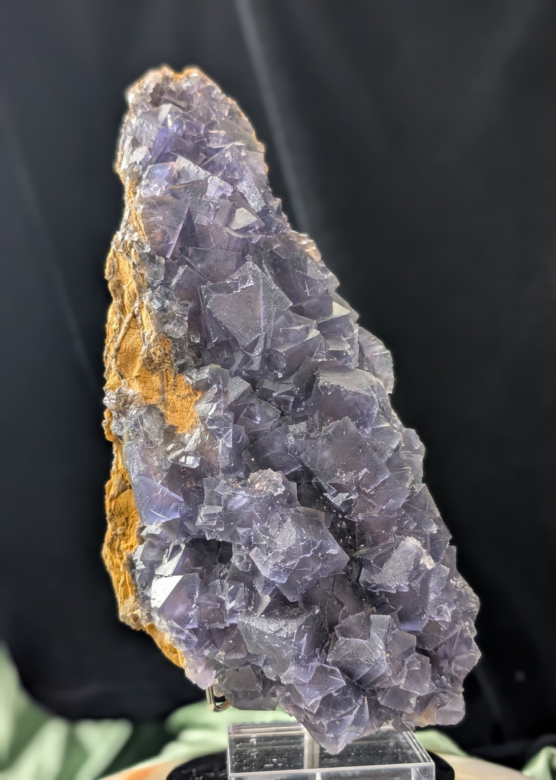 XL High Quality Cubic Purple Fluorite Specimen