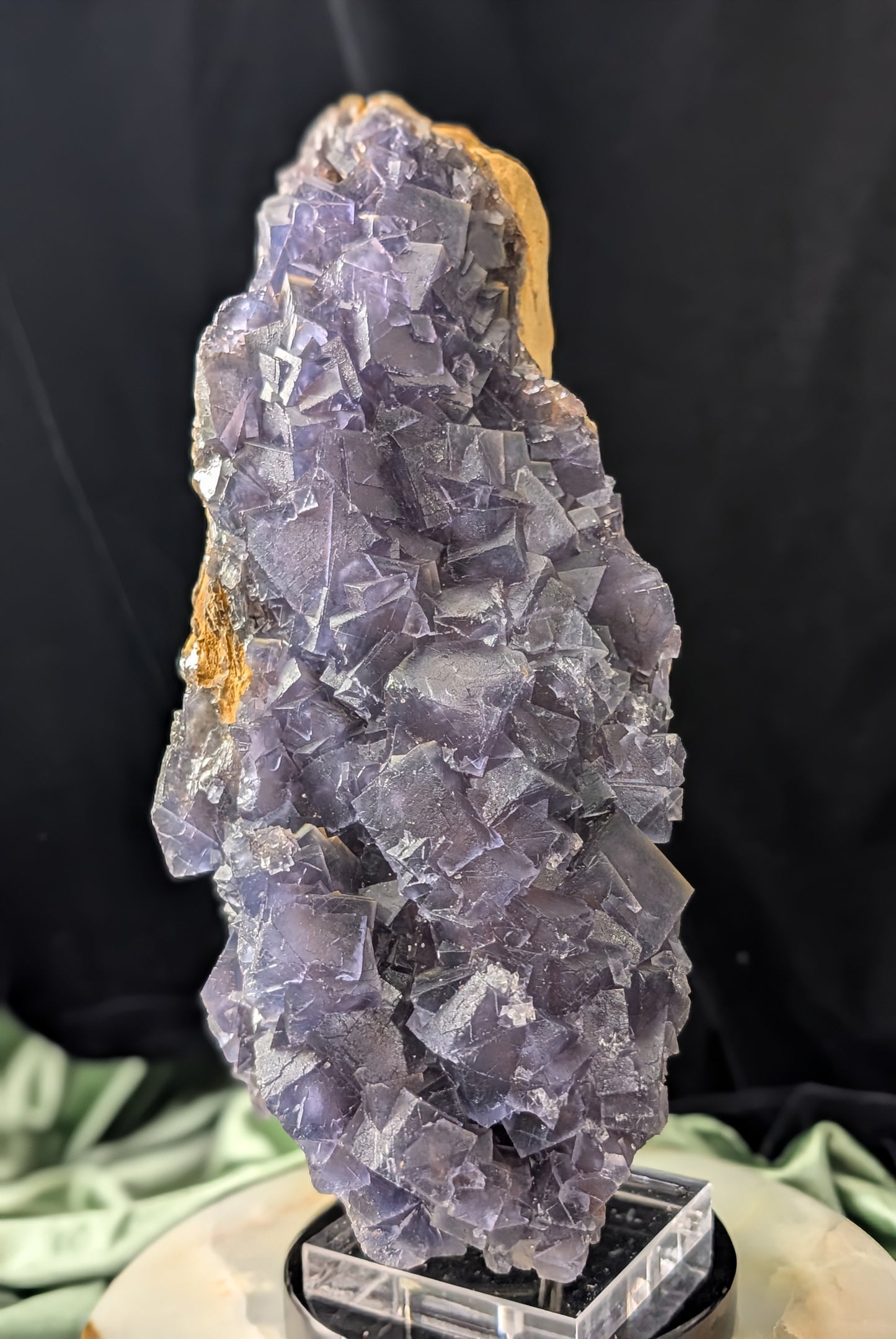 XL High Quality Cubic Purple Fluorite Specimen