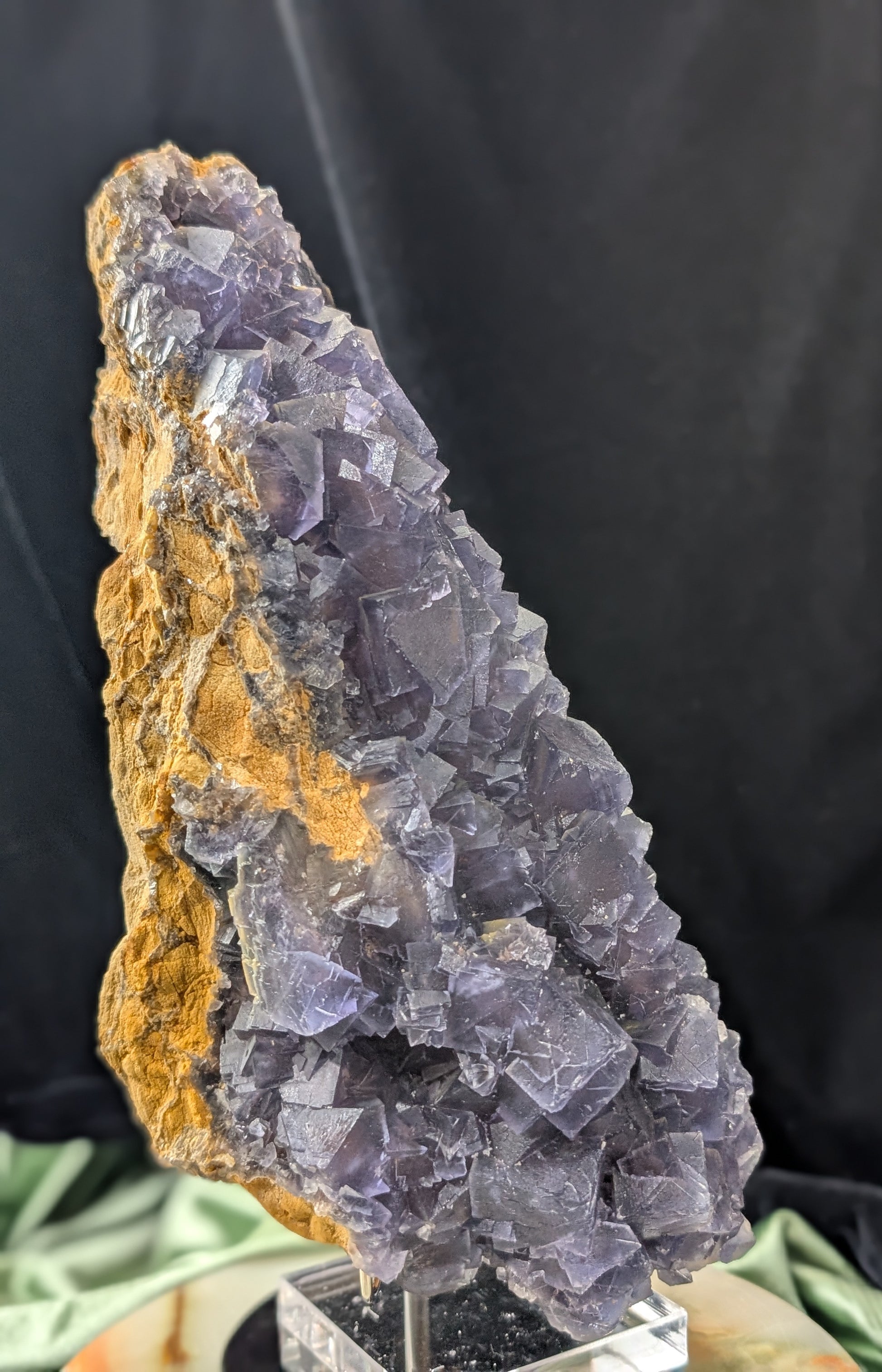 XL High Quality Cubic Purple Fluorite Specimen