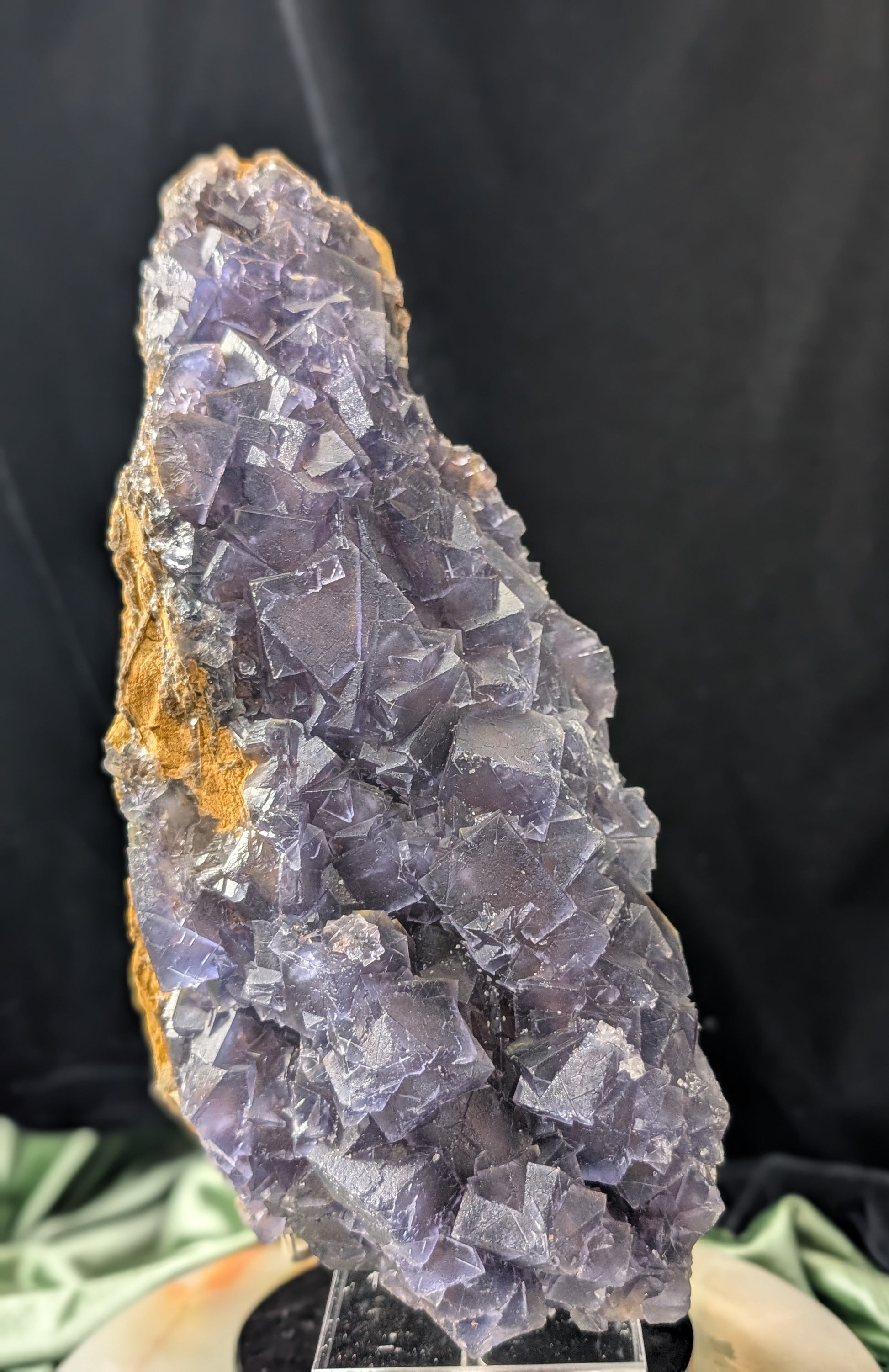 XL High Quality Cubic Purple Fluorite Specimen