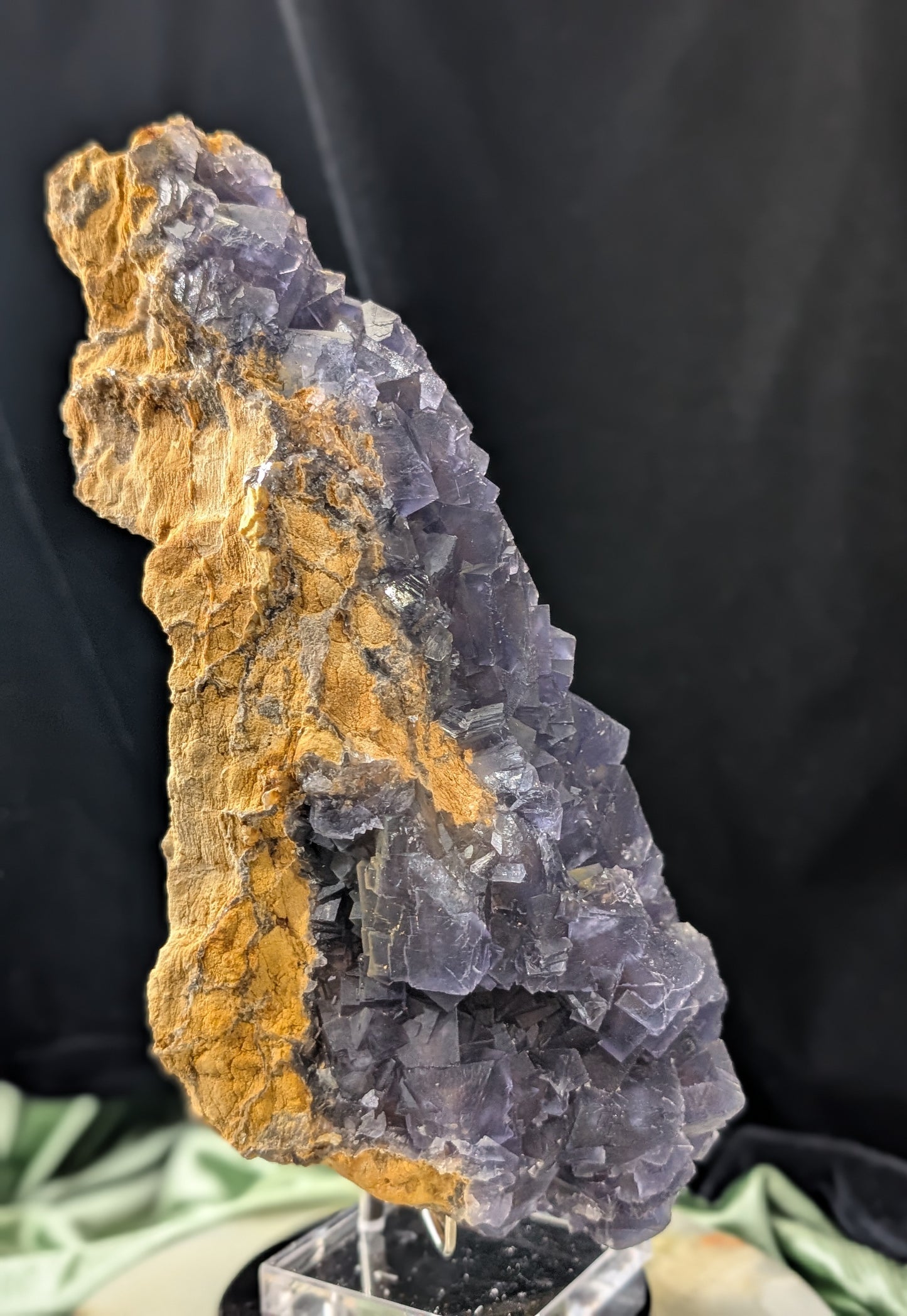 XL High Quality Cubic Purple Fluorite Specimen