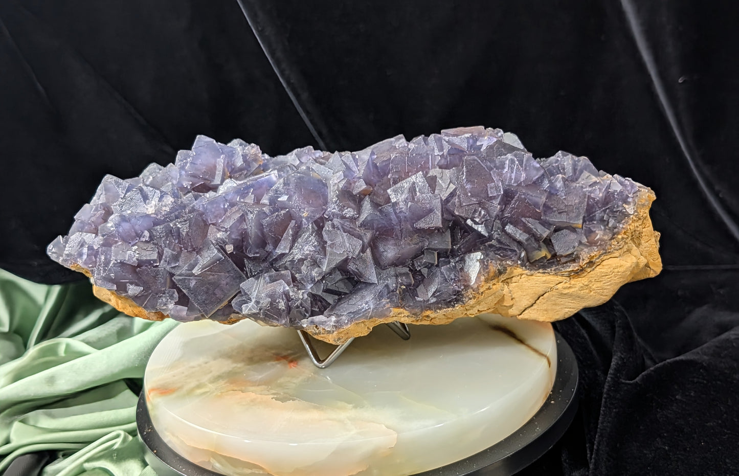 XL High Quality Cubic Purple Fluorite Specimen