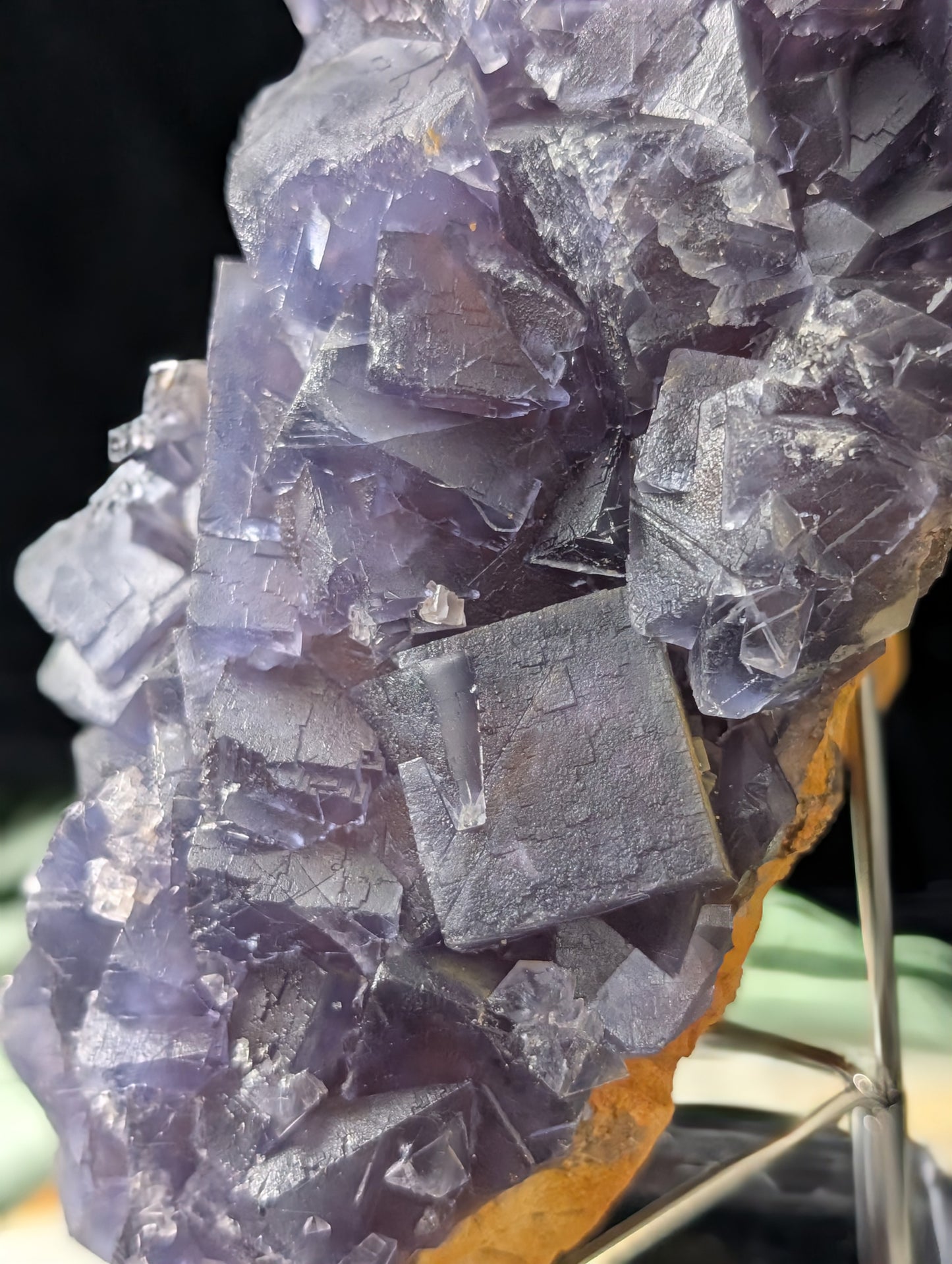 XL High Quality Cubic Purple Fluorite Specimen