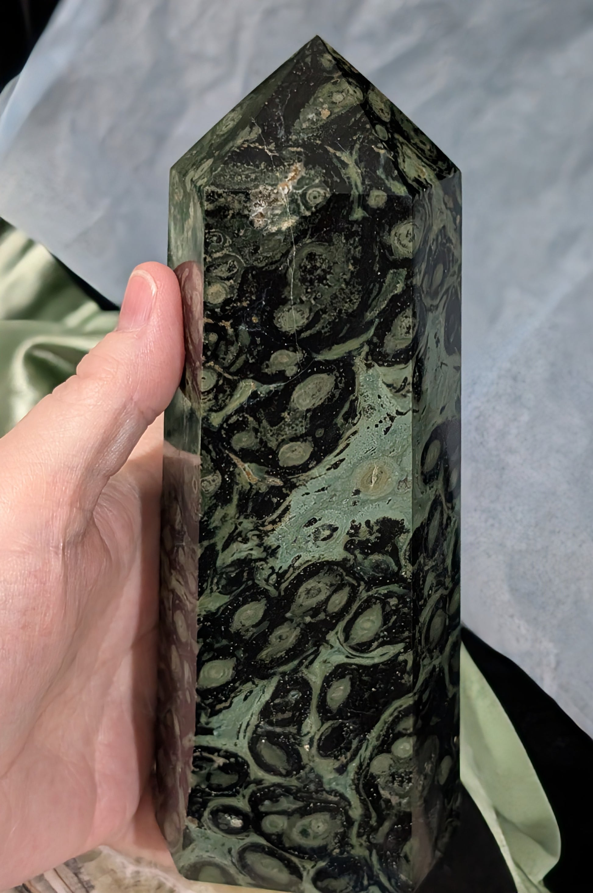 XL Kambaba Jasper Tower