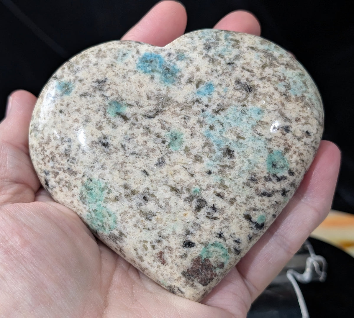 XL Polished K2 Heart