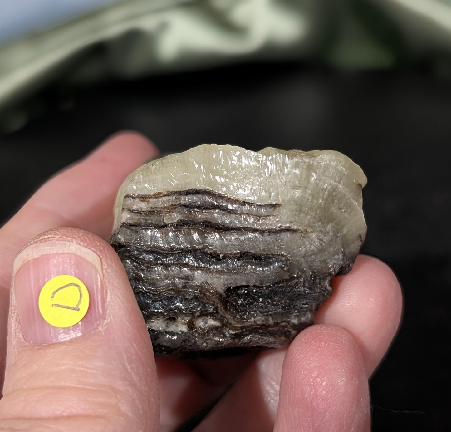 Yellow Brucite Freeform 1D6